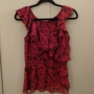 Express floral top -S
